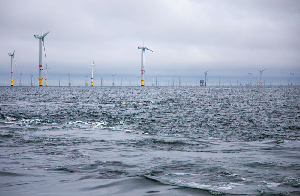 offshore wind turbines
